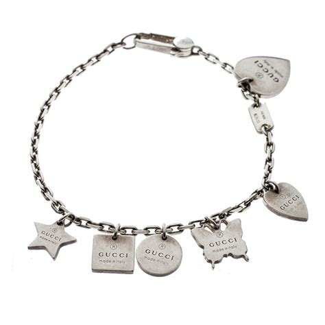 gucci iphone wristband|gucci charm bracelet in silver.